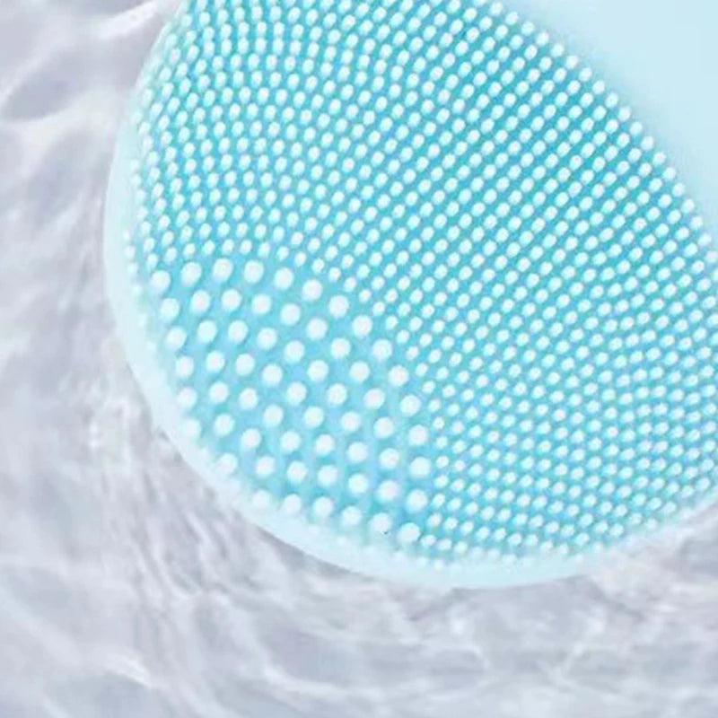Electric Silicone Facial Cleanser | Vibrating Face Wash Brush