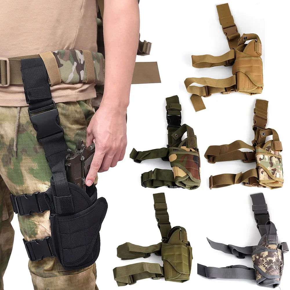 Tactical holster leg