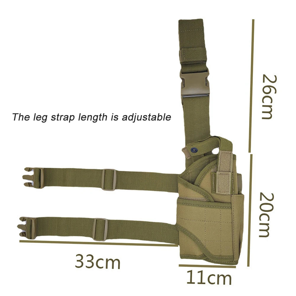 Tactical holster leg