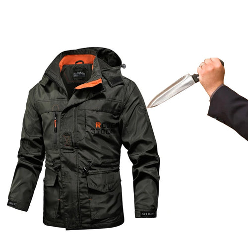 Cut-Resistant Jacket — back view