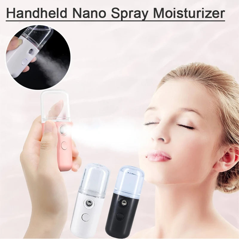 Mini Nano Face Steamer | USB Moisturising Facial Mist Sprayer