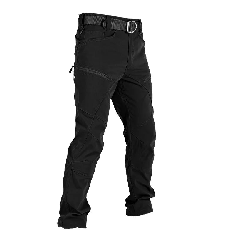 Black Cut-Resistant Tactical Trousers