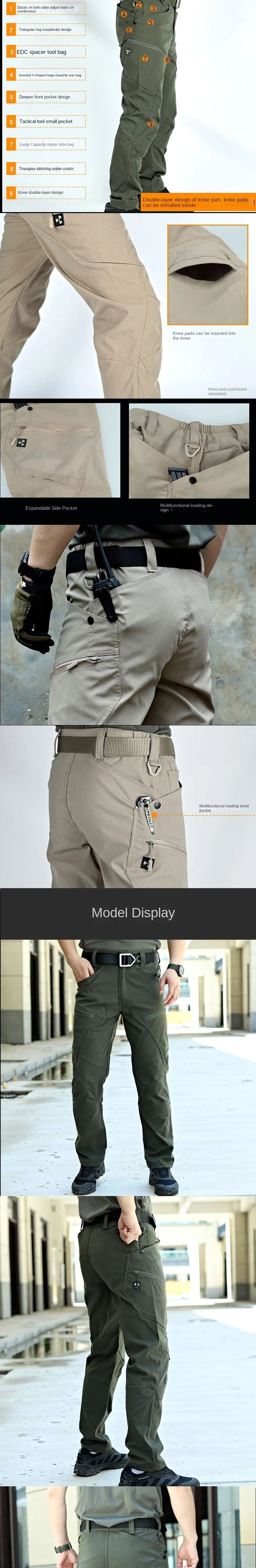 Cut-Resistant Tactical Trousers